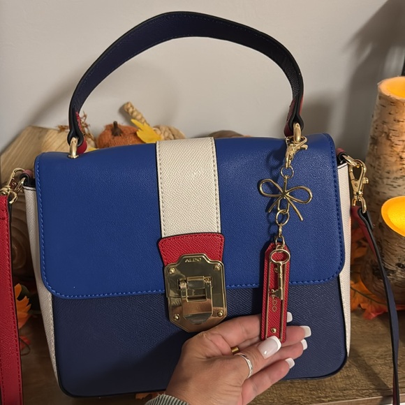 Red, White & Blue Aldo Purse - Picture 2 of 9